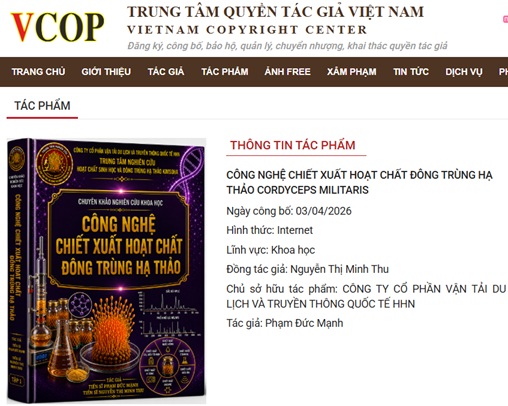 C&Ocirc;NG NGHỆ CHIẾT XUẤT HOẠT CHẤT Đ&Ocirc;NG TR&Ugrave;NG HẠ THẢO CORDYCEPS MILITARIS