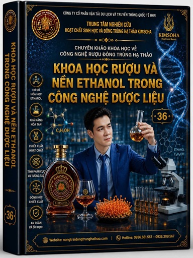 CÔNG BỐ KHOA HỌC RƯỢU VÀ NỀN ETHANOL TRONG CÔNG NGHỆ DƯỢC LIỆU