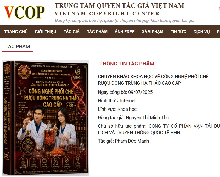 C&Ocirc;NG NGHỆ PHỐI CHẾ RƯỢU Đ&Ocirc;NG TR&Ugrave;NG HẠ THẢO CAO CẤP