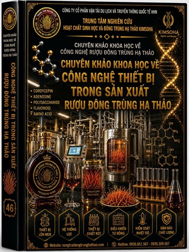 CÔNG BỐ NGHIÊN CỨU KHOA HỌC VỀ CÔNG NGHỆ THIẾT BỊ TRONG SẢN XUẤT RƯỢU ĐÔNG TRÙNG HẠ THẢO
