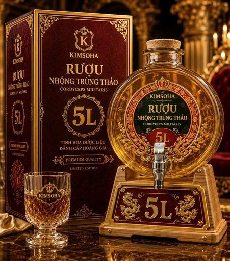 KIMSOHA Imperial Reserve 5L | RBộ Sưu Tập Giới Hạn