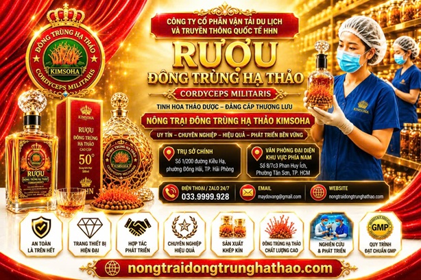 Rượu đông trùng hạ thảo