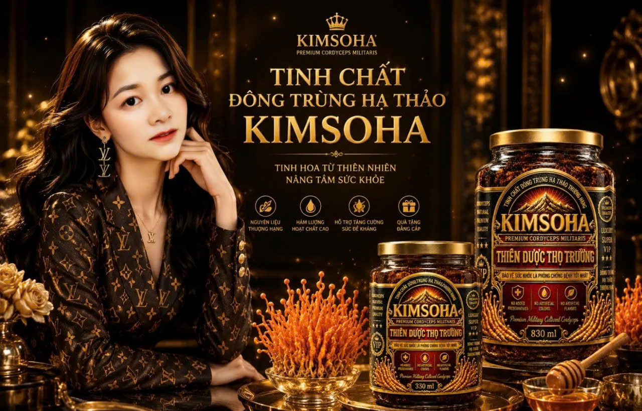 TINH CHẤT ĐÔNG TRÙNG HẠ THẢO KIMSOHA – TINH HOA THIÊN NHIÊN 