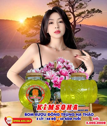 LINH THIÊNG TUYỆT TÌNH CỐC – RƯỢU TIẾN VUA ĐÔNG TRÙNG HẠ THẢO KIMSOHA