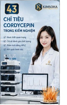 CHỈ TIÊU CORDYCEPIN TRONG KIỂM NGHIỆM ĐÔNG TRÙNG HẠ THẢO