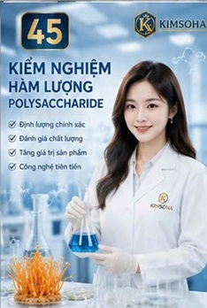 KIỂM NGHIỆM HÀM LƯỢNG POLYSACCHARIDE TRONG ĐÔNG TRÙNG HẠ THẢO