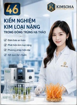 KIỂM NGHIỆM KIM LOẠI NẶNG TRONG ĐÔNG TRÙNG HẠ THẢO