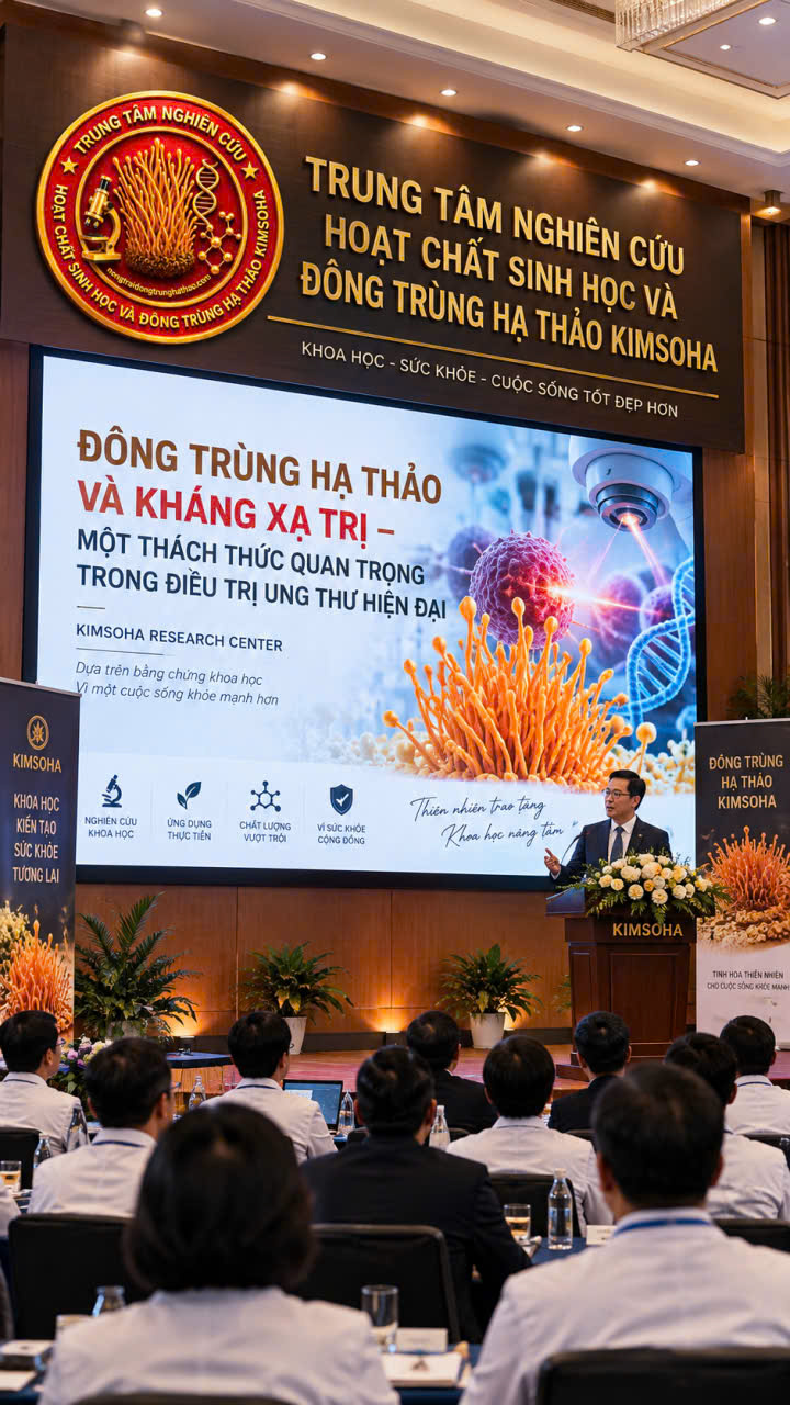 ĐÔNG TRÙNG HẠ THẢO VÀ KHÁNG XẠ TRỊ – MỘT THÁCH THỨC QUAN TRỌNG TRONG ĐIỀU TRỊ UNG THƯ HIỆN ĐẠI