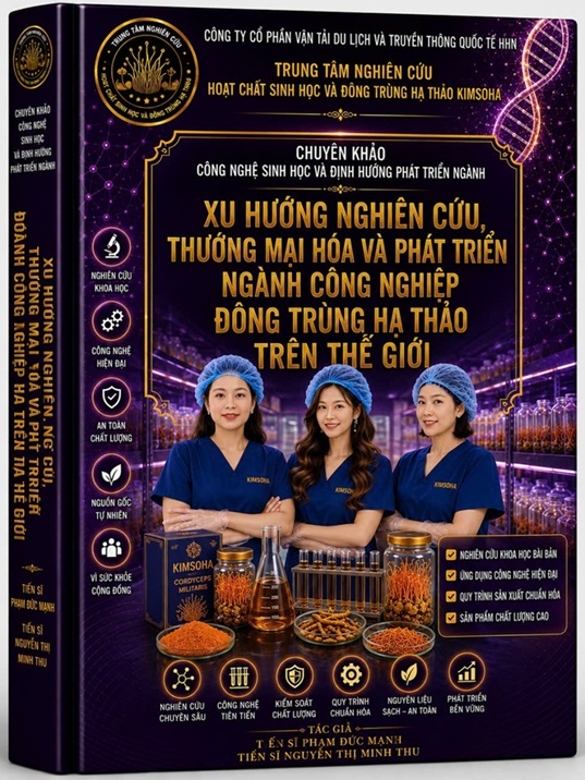 CÔNG BỐ KHOA HỌC XU HƯỚNG NGHIÊN CỨU THƯƠNG MẠI HÓA VÀ PHÁT TRIỂN NGÀNH CÔNG NGHIỆP ĐÔNG TRÙNG HẠ THẢO TRÊN THẾ GIỚI