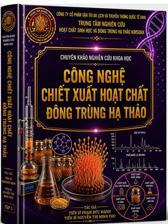 CÔNG BỐ KHOA HỌC CÔNG NGHỆ CHIẾT XUẤT HOẠT CHẤT ĐÔNG TRÙNG HẠ THẢO