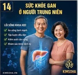 ĐÔNG TRÙNG HẠ THẢO VÀ SỨC KHỎE GAN Ở NGƯỜI TRUNG NIÊN: NHỮNG THAY ĐỔI THẦM LẶNG CẦN ĐƯỢC QUAN TÂM