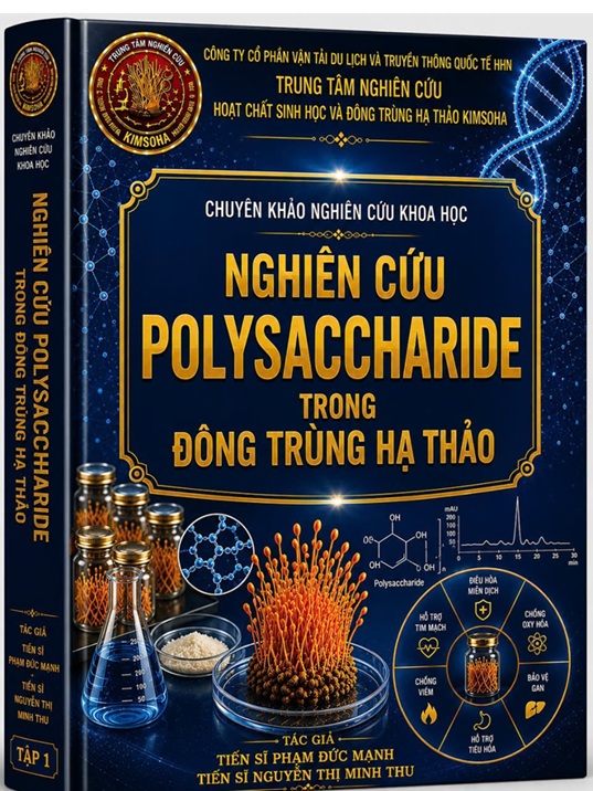 CÔNG BỐ KHOA HỌC NGHIÊN CỨU POLYSACCHARIDE TRONG ĐÔNG TRÙNG HẠ THẢO