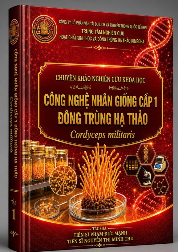 CÔNG BỐ KHOA HỌC CÔNG NGHỆ NUÔI GIỐNG CẤP 1 ĐÔNG TRÙNG HẠ THẢO