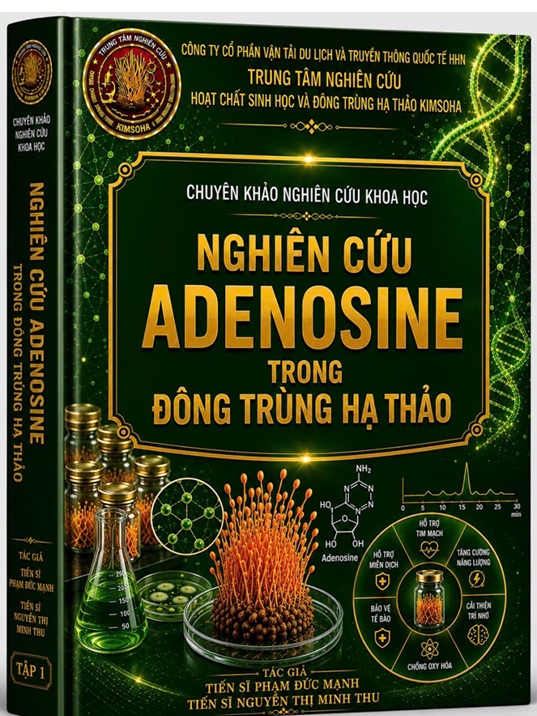 CÔNG BỐ KHOA HỌC NGHIÊN CỨU ADENOSINE TRONG ĐÔNG TRÙNG HẠ THẢO