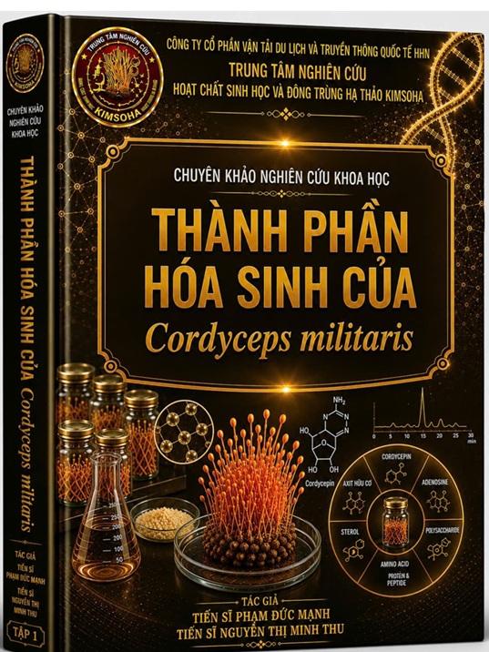 CÔNG BỐ KHOA HỌC THÀNH PHẦN SINH HÓA CỦA ĐÔNG TRÙNG HẠ THẢO